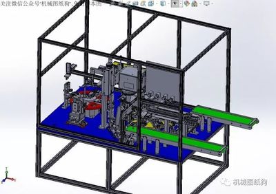 非標數模 基于SolidWorks的自動上下料凸輪分切機3D模型設計與制造裝配解析